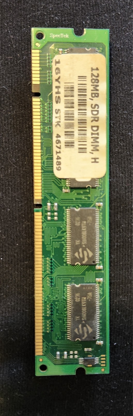 128MB SDR DIMM H 16YHS STK Memory