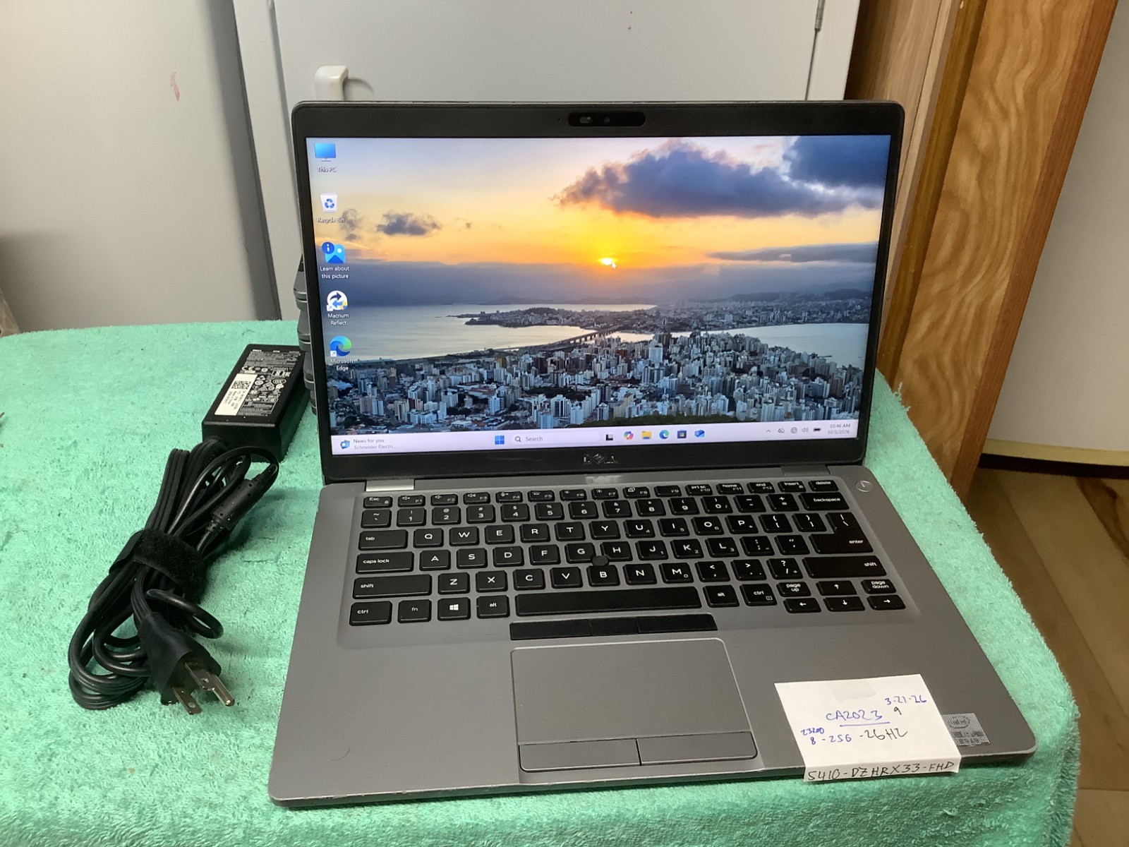 Dell Latitude 5410, i5-10th Gen, 8 GB - 256 GB M2 NVMe SSD, Windows 11 Pro 26H2