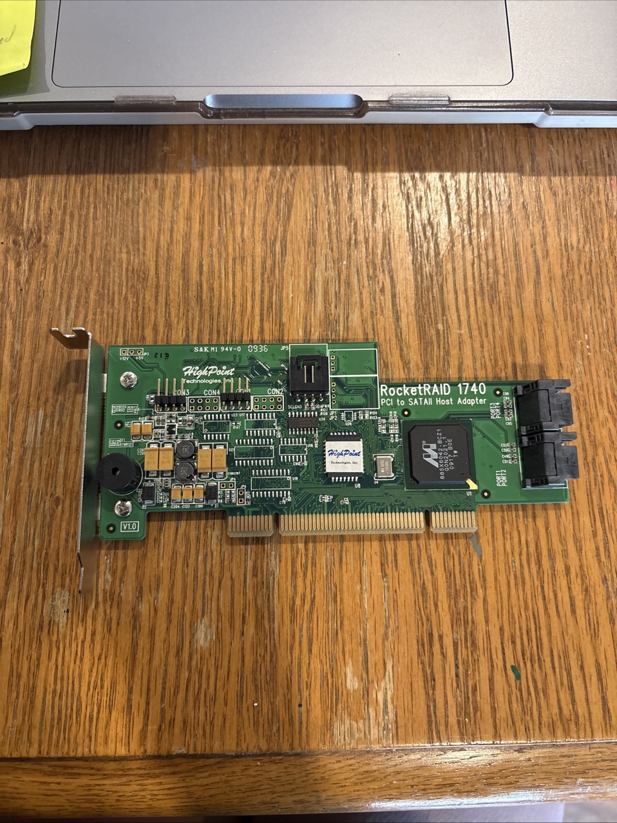 HighPoint RocketRAID 1740 4-Port Internal PCI-X SATA II RAID Controller