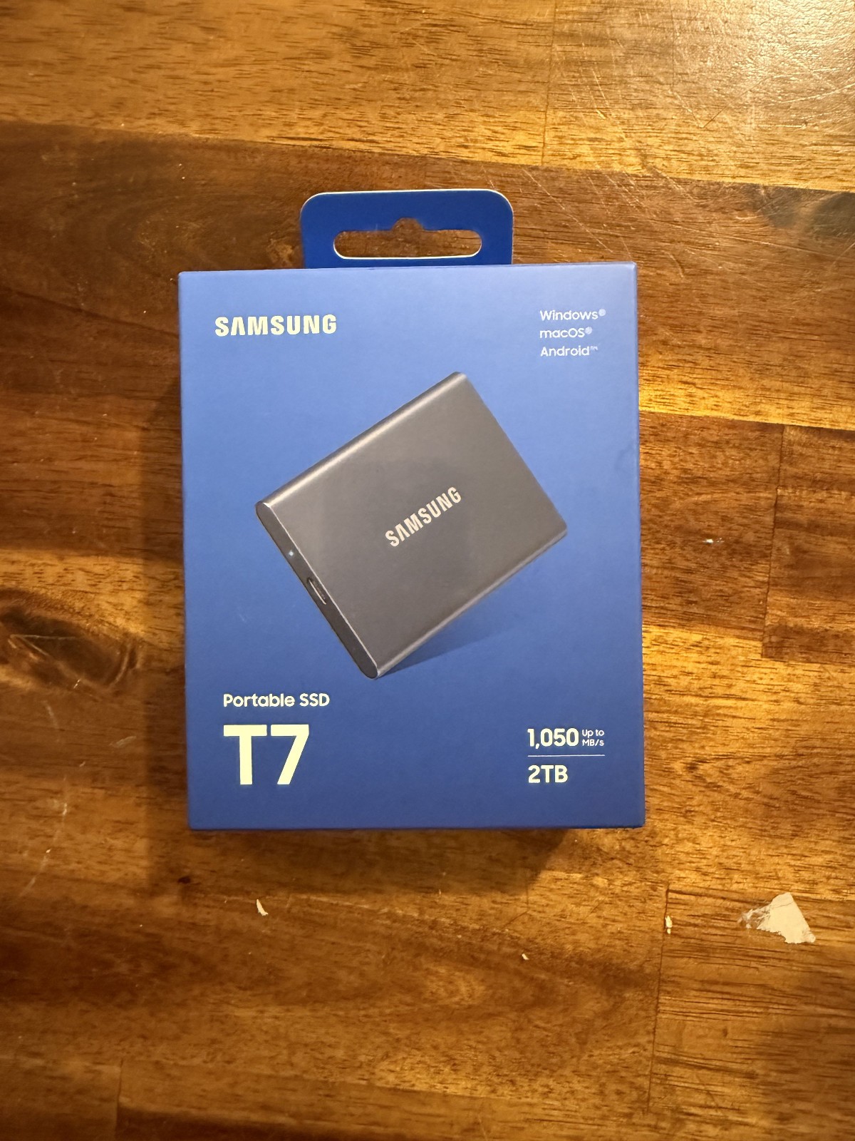 Samsung T7 2TB USB 3.2 Portable Solid State Drive - Titan Grey