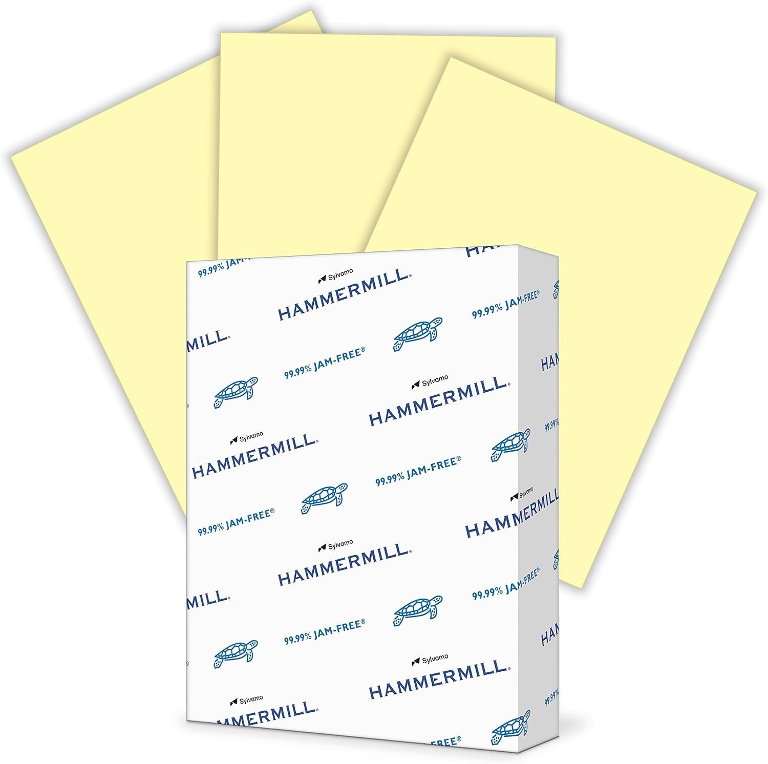 High-Brightness 20 lb Smooth Canary Printer Paper - Perfect for Any Project