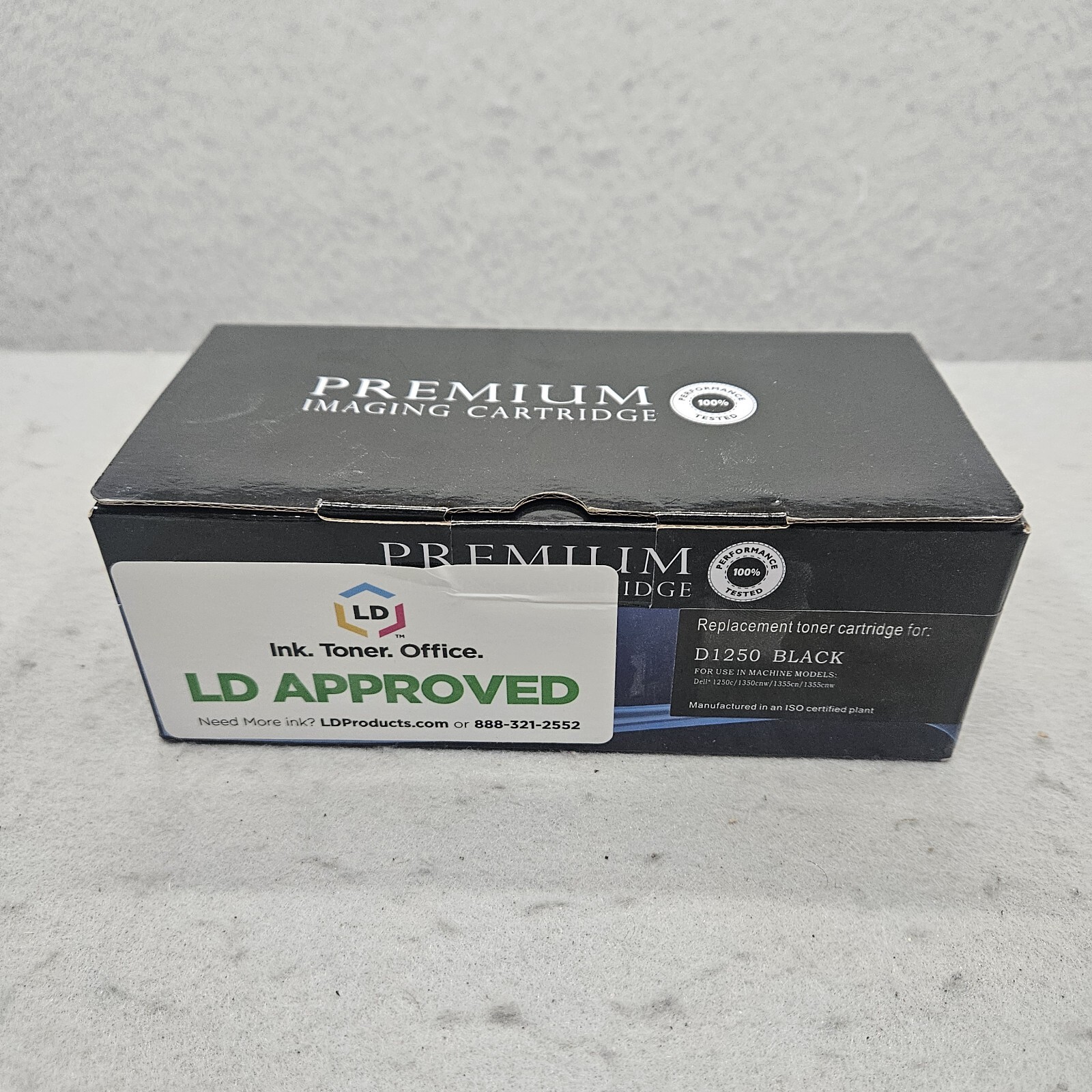 Premium Imaging Replacement Cartridge D1250 Black