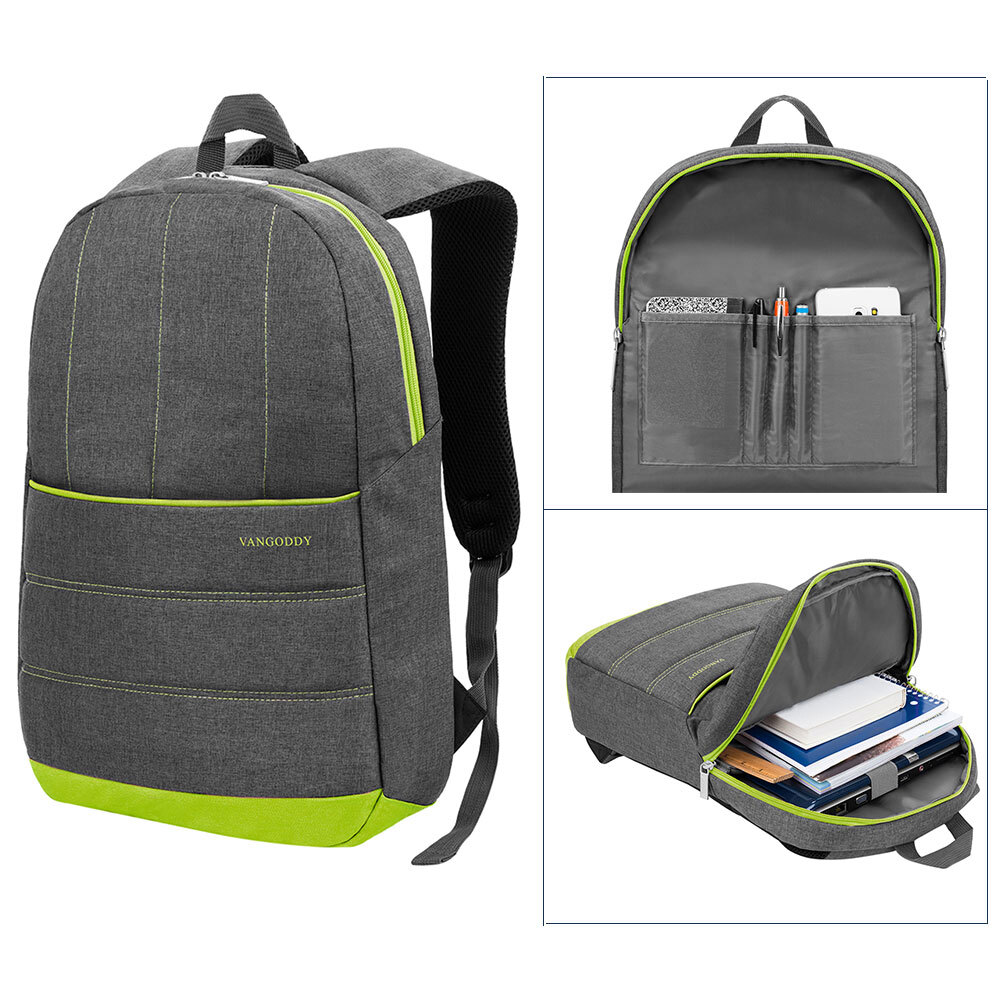 VanGoddy Laptop Backpack School Bag For 15.6" HP 250/255/ Pavilion 15/ Envy x360