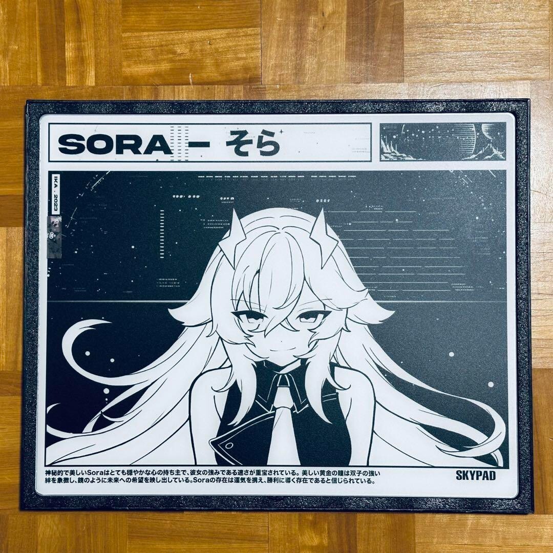 SKYPAD 3.0 XL Shiny SORA Limited Edition Gaming Glass Mouse Pad japan