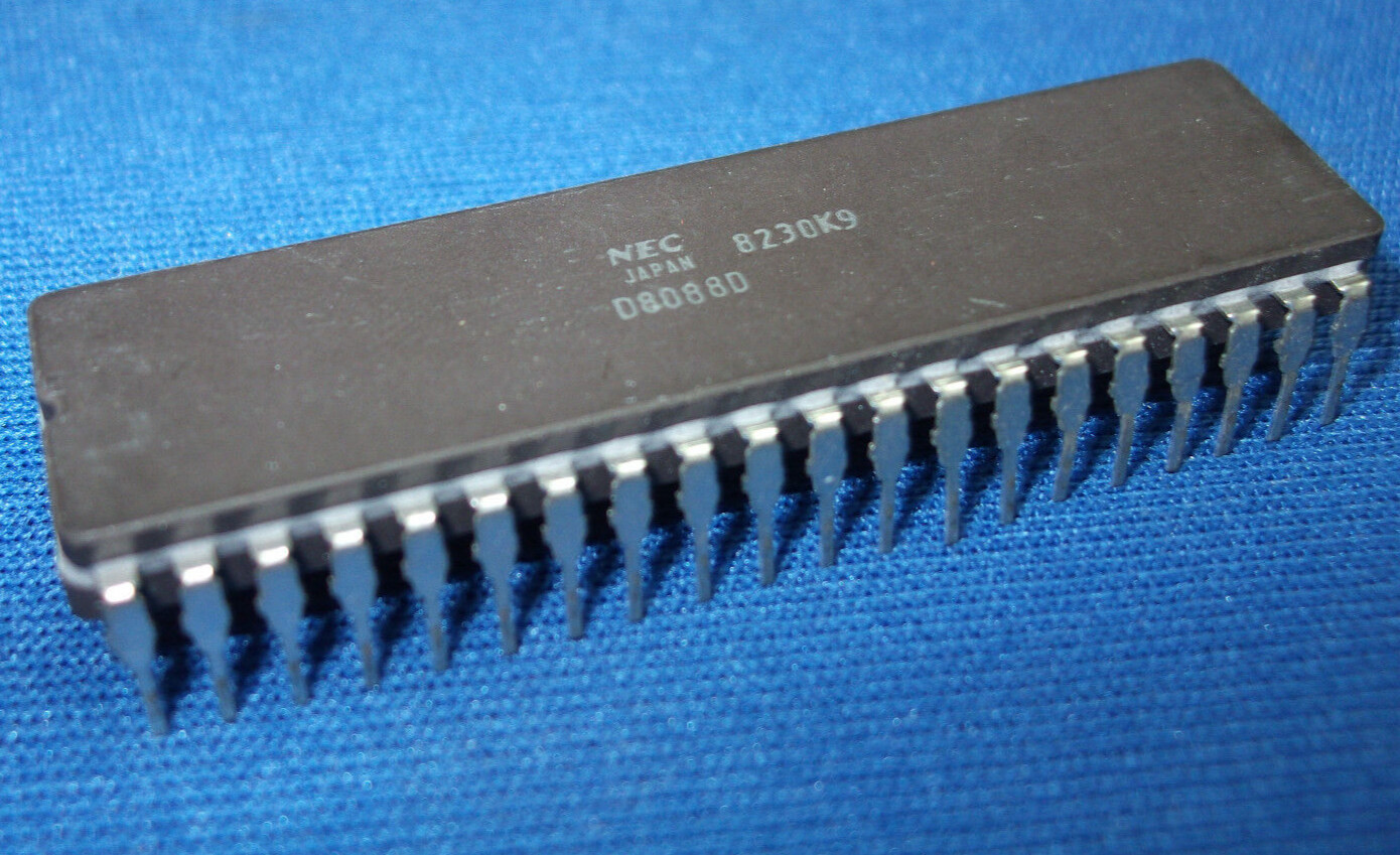 D8088D NEC D8088 CPU 40PIN CERDIP Vintage 1982+ Collectible NOS LAST ONES QTY-1