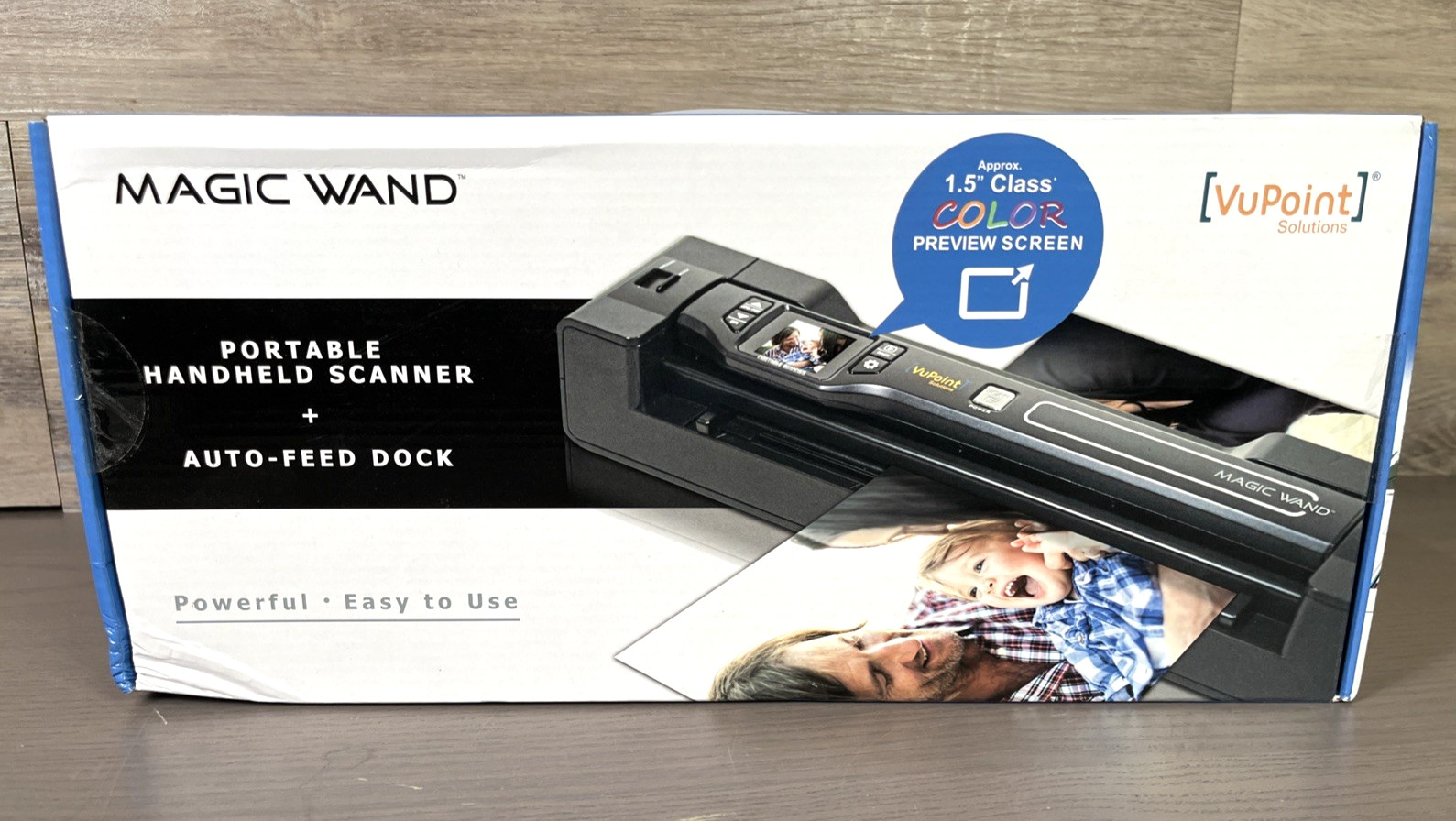 Vupoint Solutions PDSDK-ST470GC Magic Wand Portable Scanner With Color LCD NIB