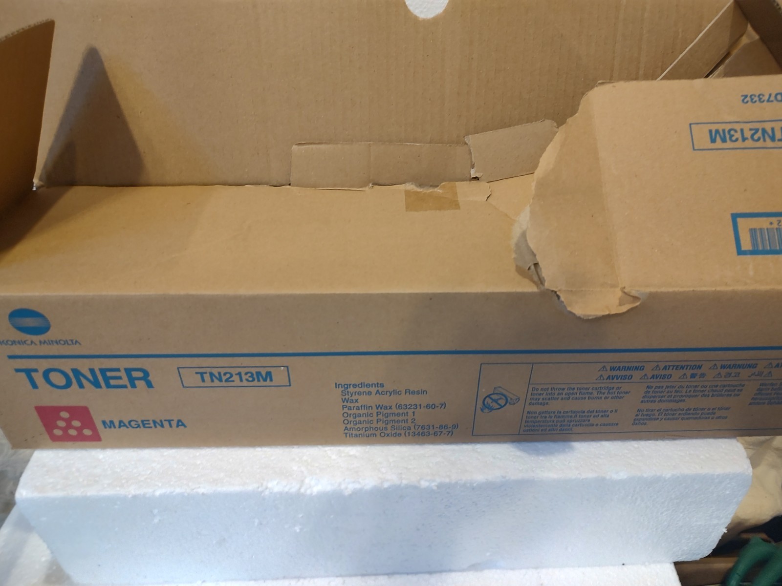 Konica Minolta Tn 213m Magenta Toner Aod 7332