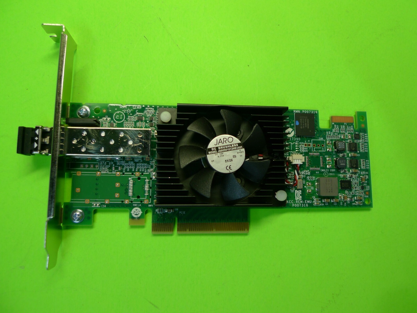 Genuine Dell 16GB Emulex Single Port LPE16000 Fibre Channel Host Adapter 61M2K