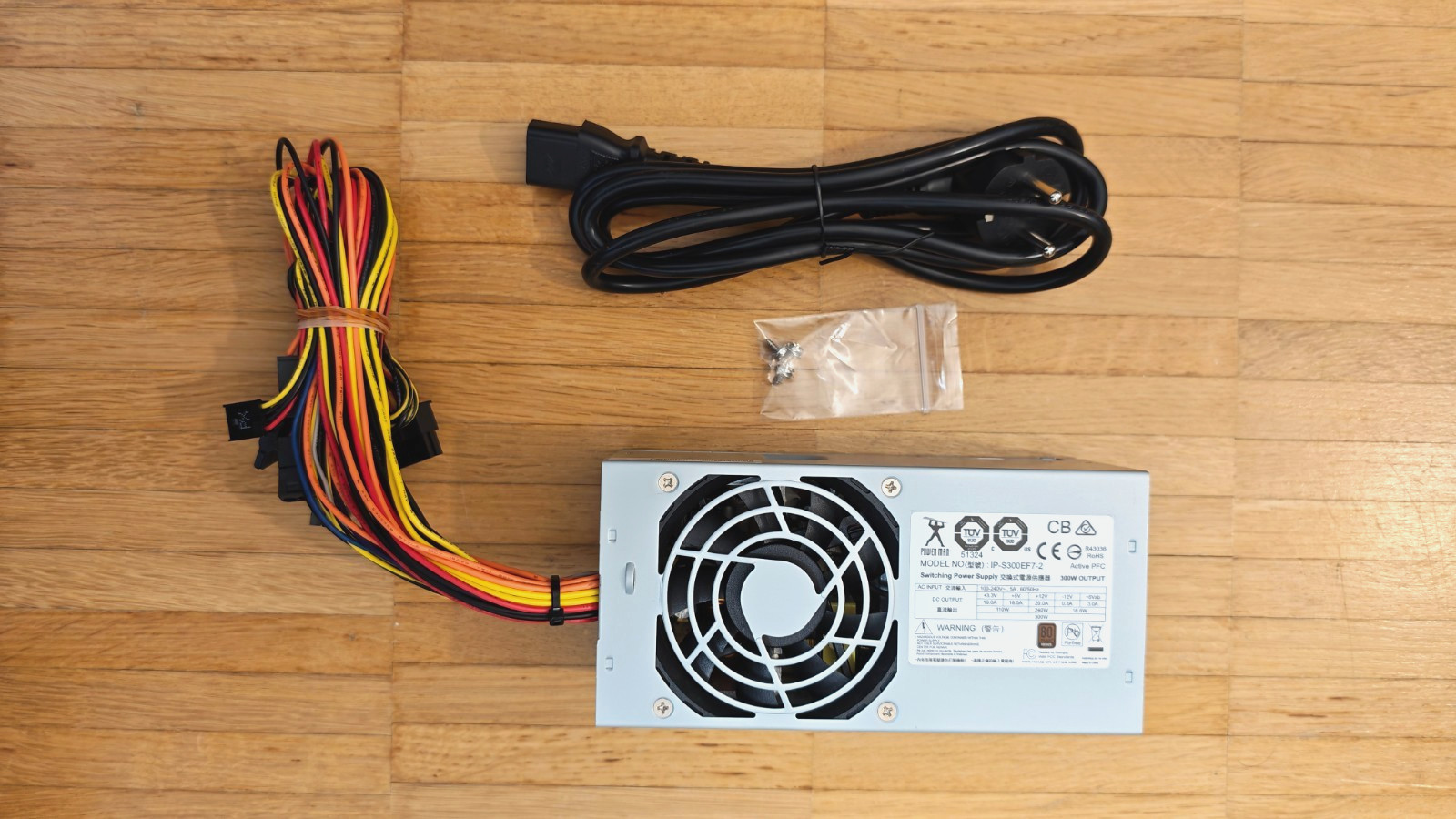 PowerMan IP-S300EF7-2 TFX Power Supply 300W 80 PLUS BRONZE