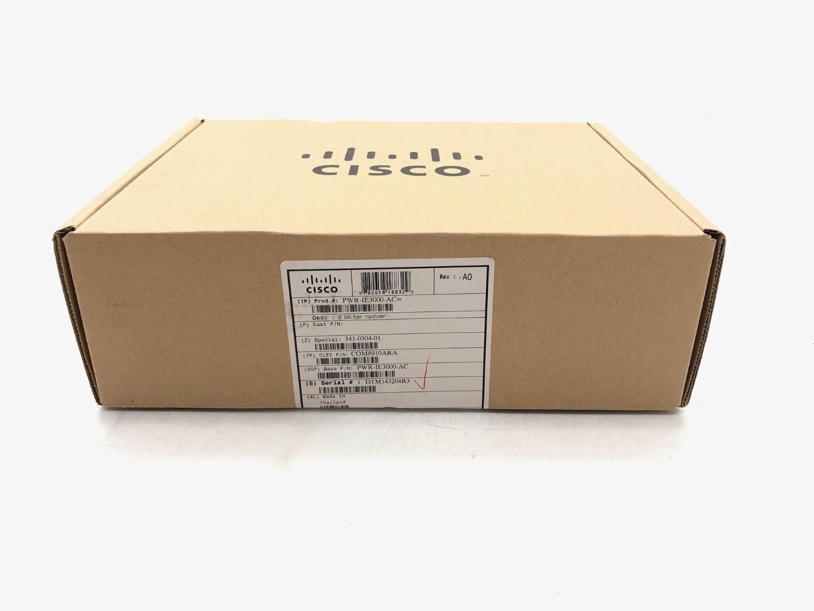 SEALED Cisco 341-0304-01 PWR-IE3000-AC Expansion Power Module for 4TC 8TC Switch