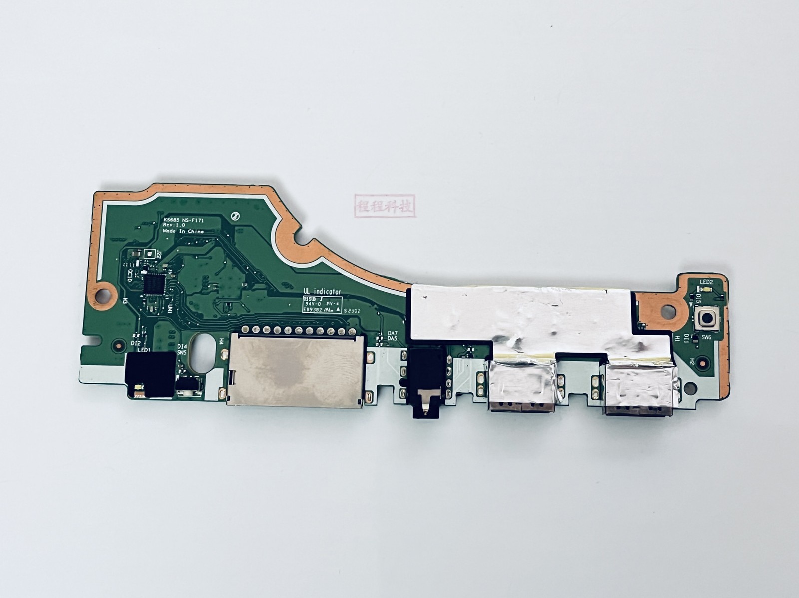 For Lenovo IdeaPad Pro 5 16IRH8 USB SD card slot, switch keypad NS-F171 NS-F161