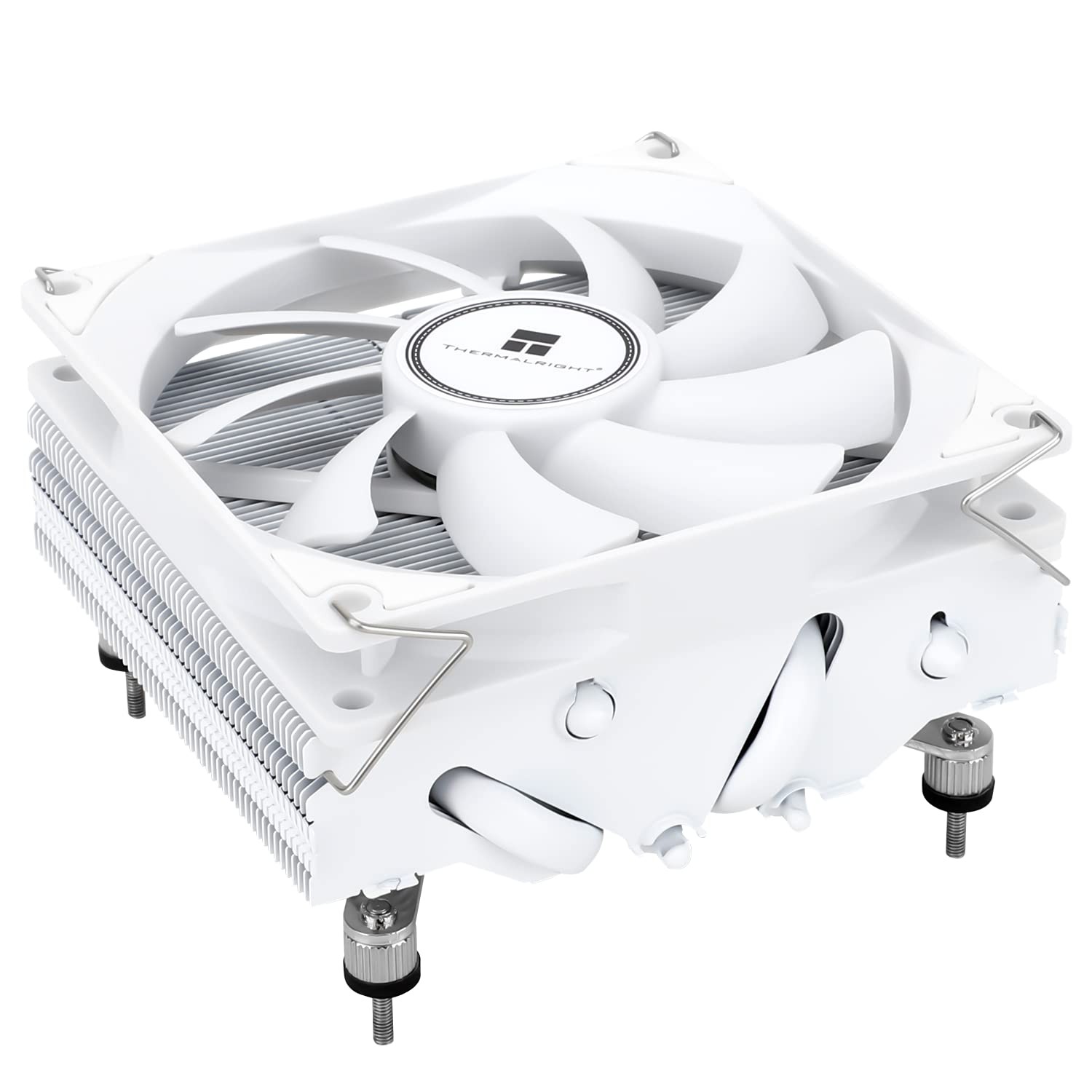 AXP90-X47 White Low Profile CPU Cooler 47mm Height for AM4 AM5 115X 1200
