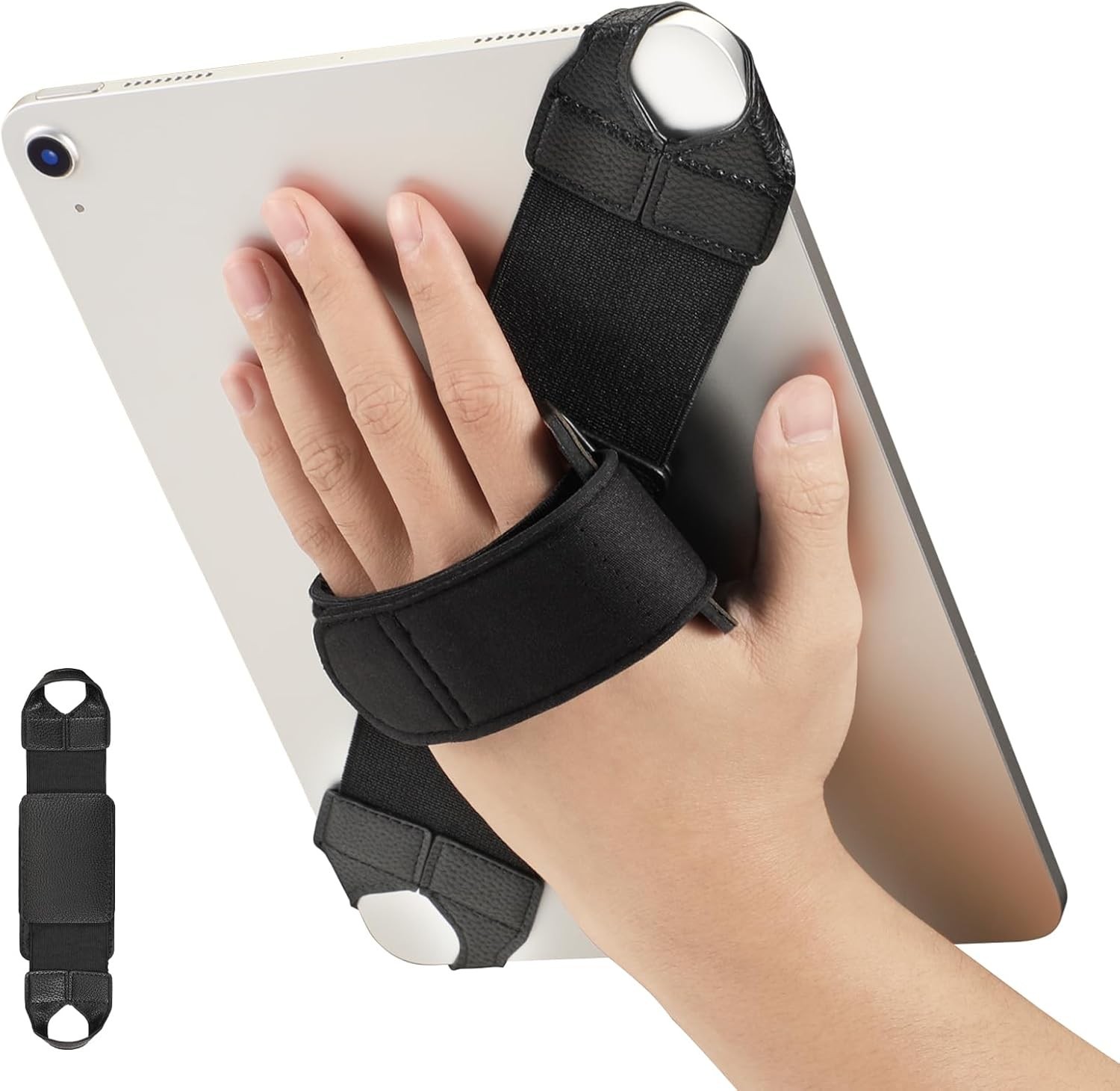 Fintie Universal Tablet Hand Strap Holder for 9-11 Inch Tablets Black