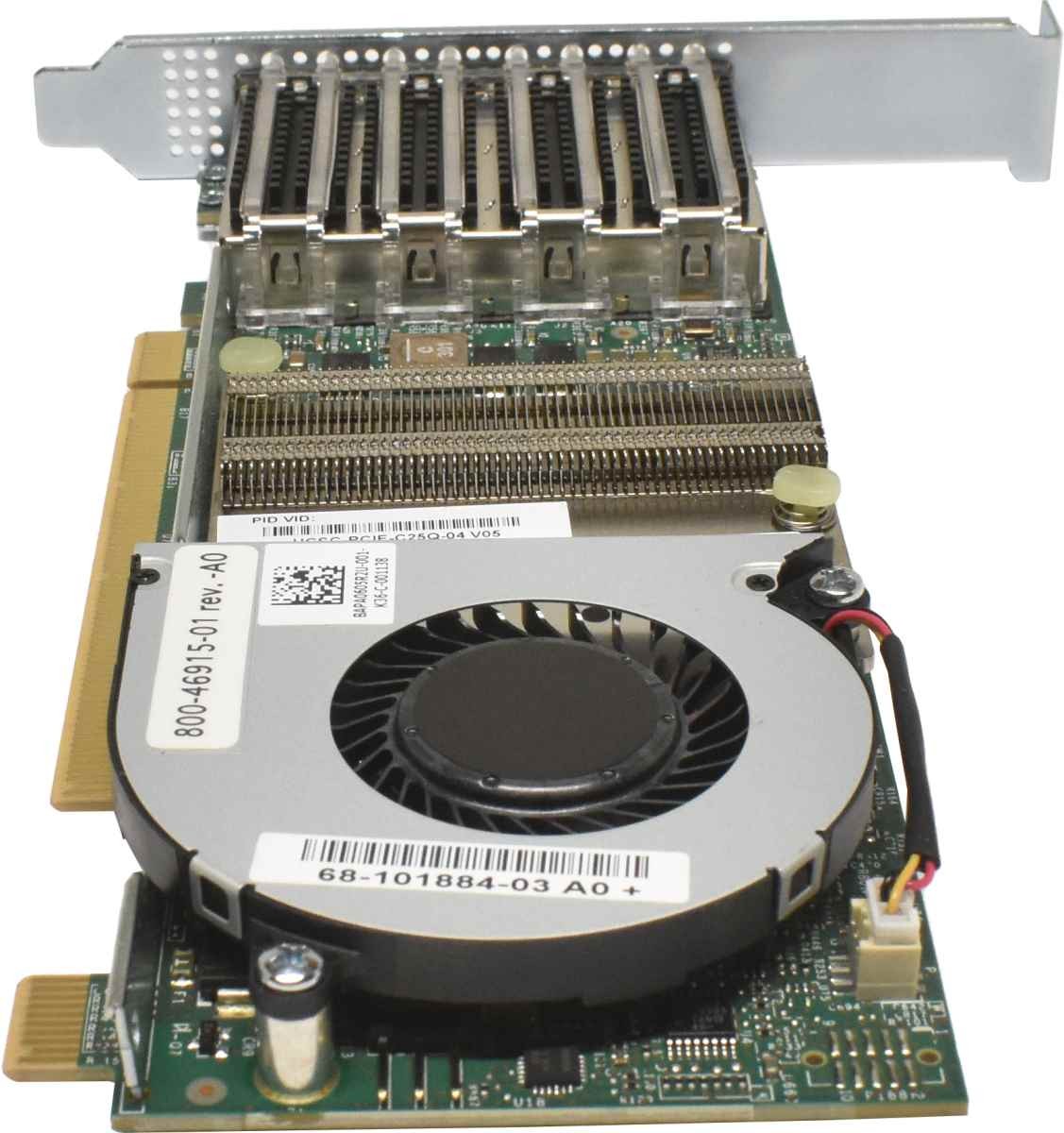 Cisco UCS VIC 1455 UCSC-PCIE-C25Q-04 4-Port 10/25G SFP28