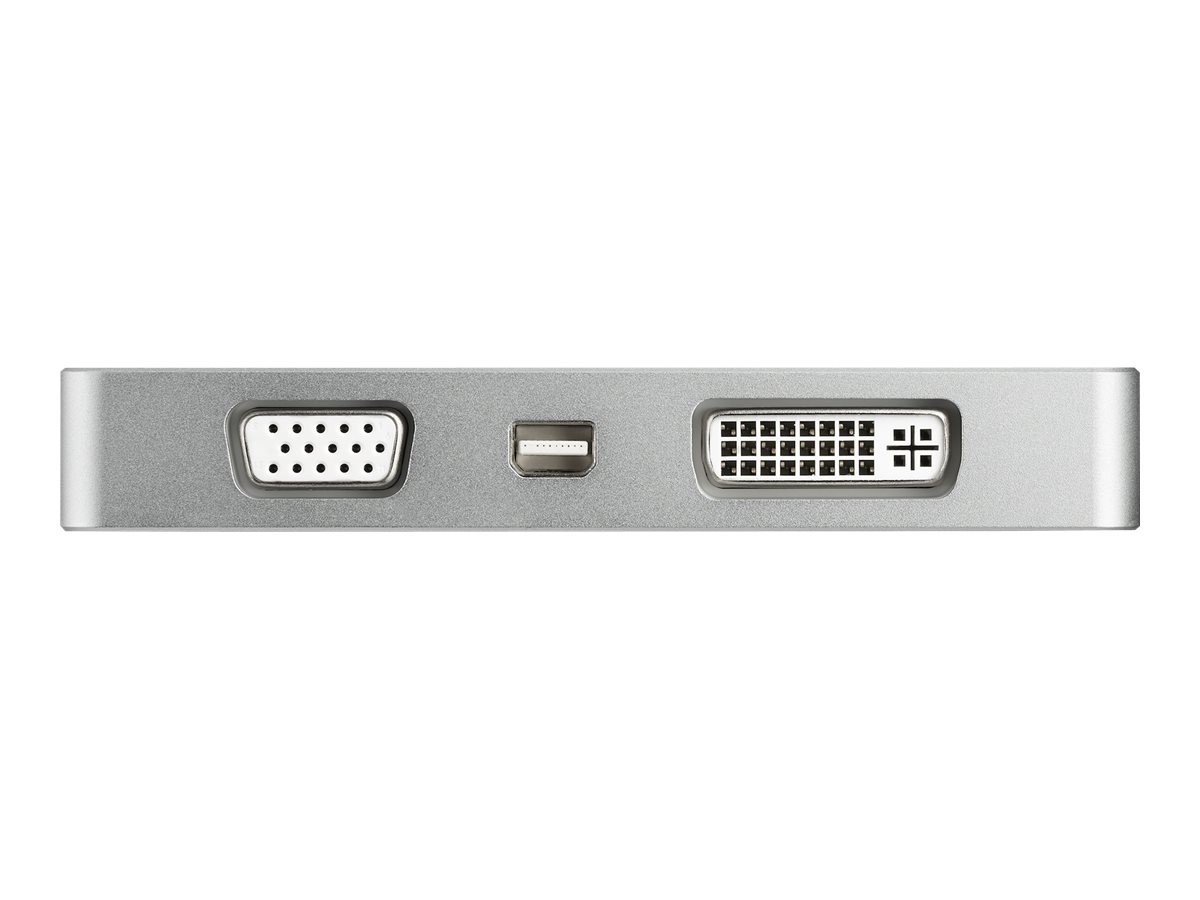 StarTechcom Aluminum Travel A/V Adapter 4-in-1 USB-C to VGA CDPVGDVHDMDP