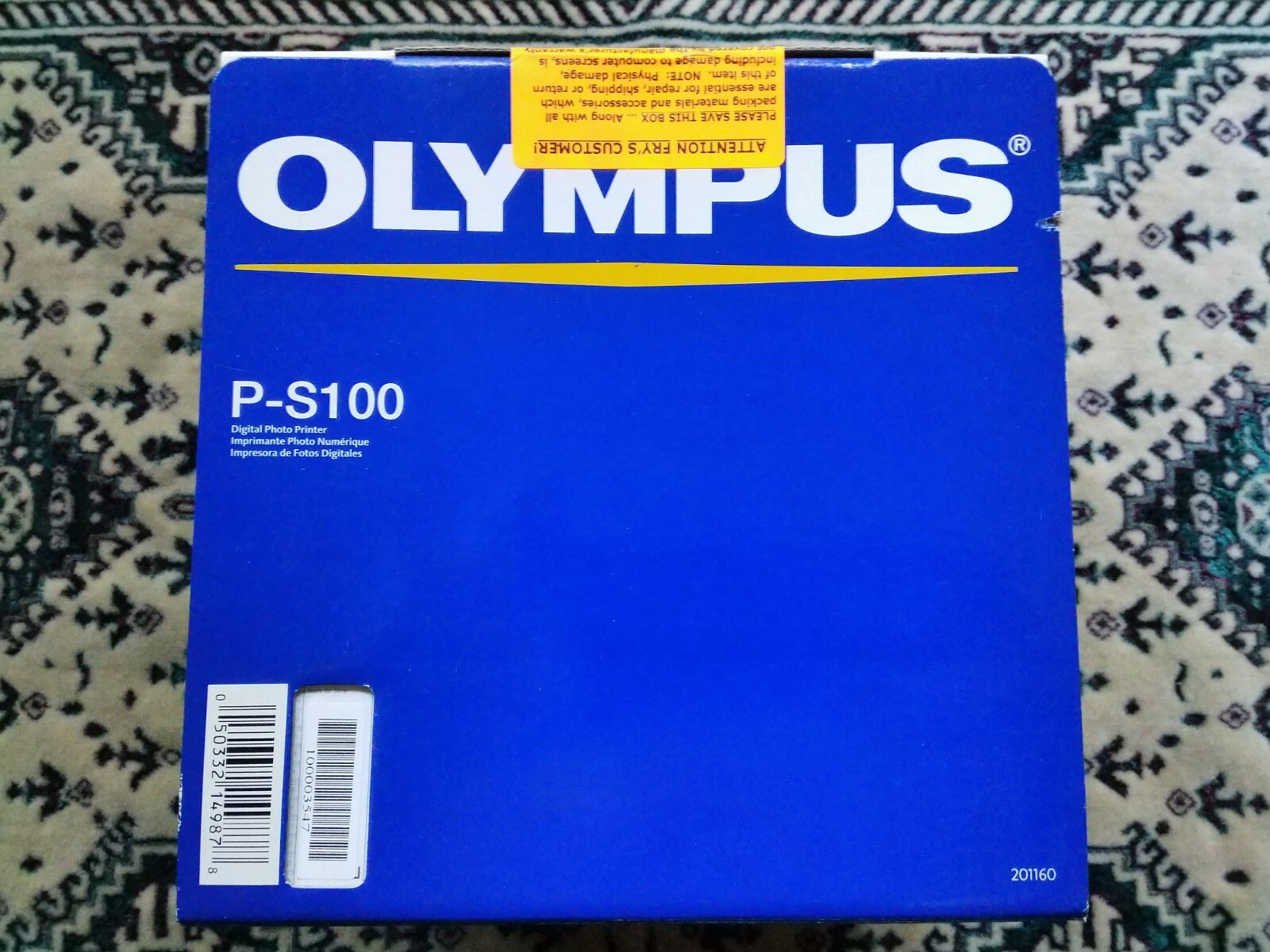 OLYMPUS P-S100 DIGITAL PHOTO PRINTER