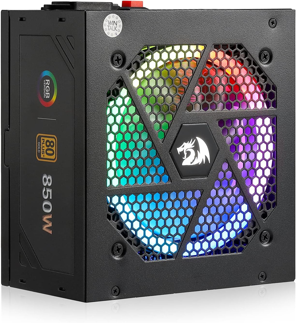 RGPS-850W 850 Watt 80+ Gold Fully Modular PSU, ATX 3.1 & Pcie 5.1 | 12V-2X6 Cabl