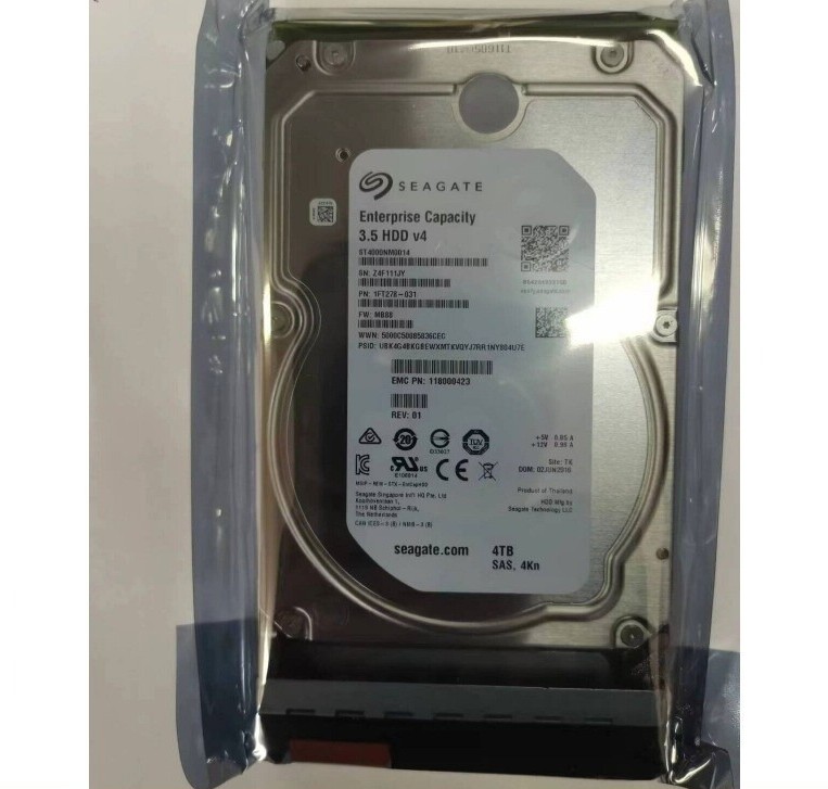 4TB 12Gb NL SAS EMC 005051556 005052430 005052429 NL SAS 4TB 7.2K 3.5" 12Gb Unit