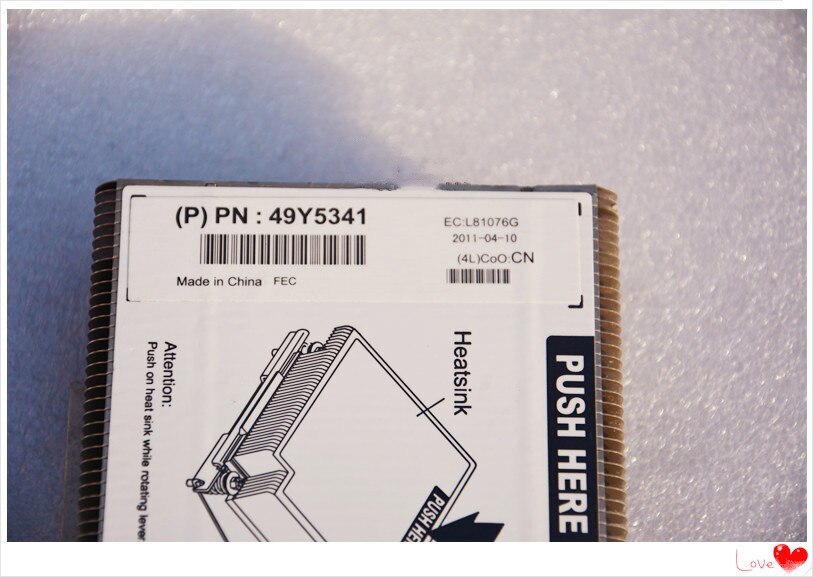 Original 49Y5341 Cooler Heat sink For X3550 M2 M3 X3650 M2 M3 Heatsink 49Y4820
