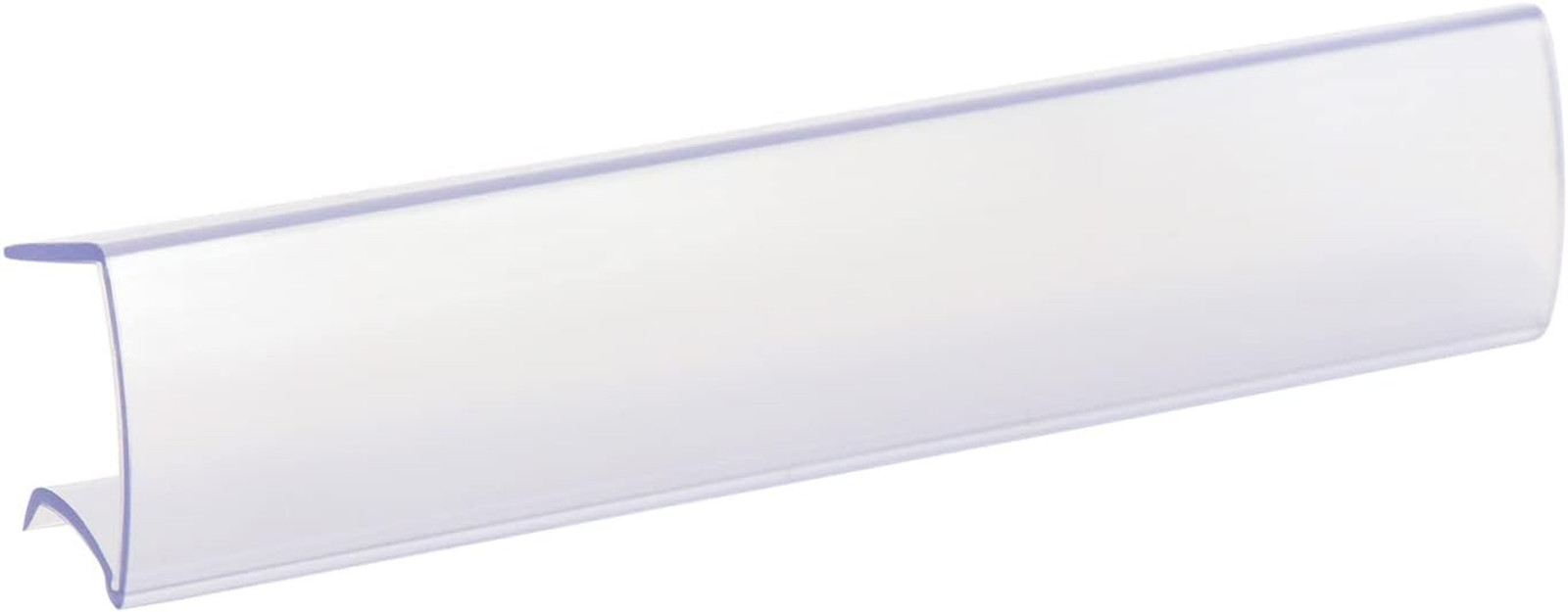 Smartsign Shelf Clip Label Holder | 1.125" X 6" Clear Plastic, for 1" Thick Shel