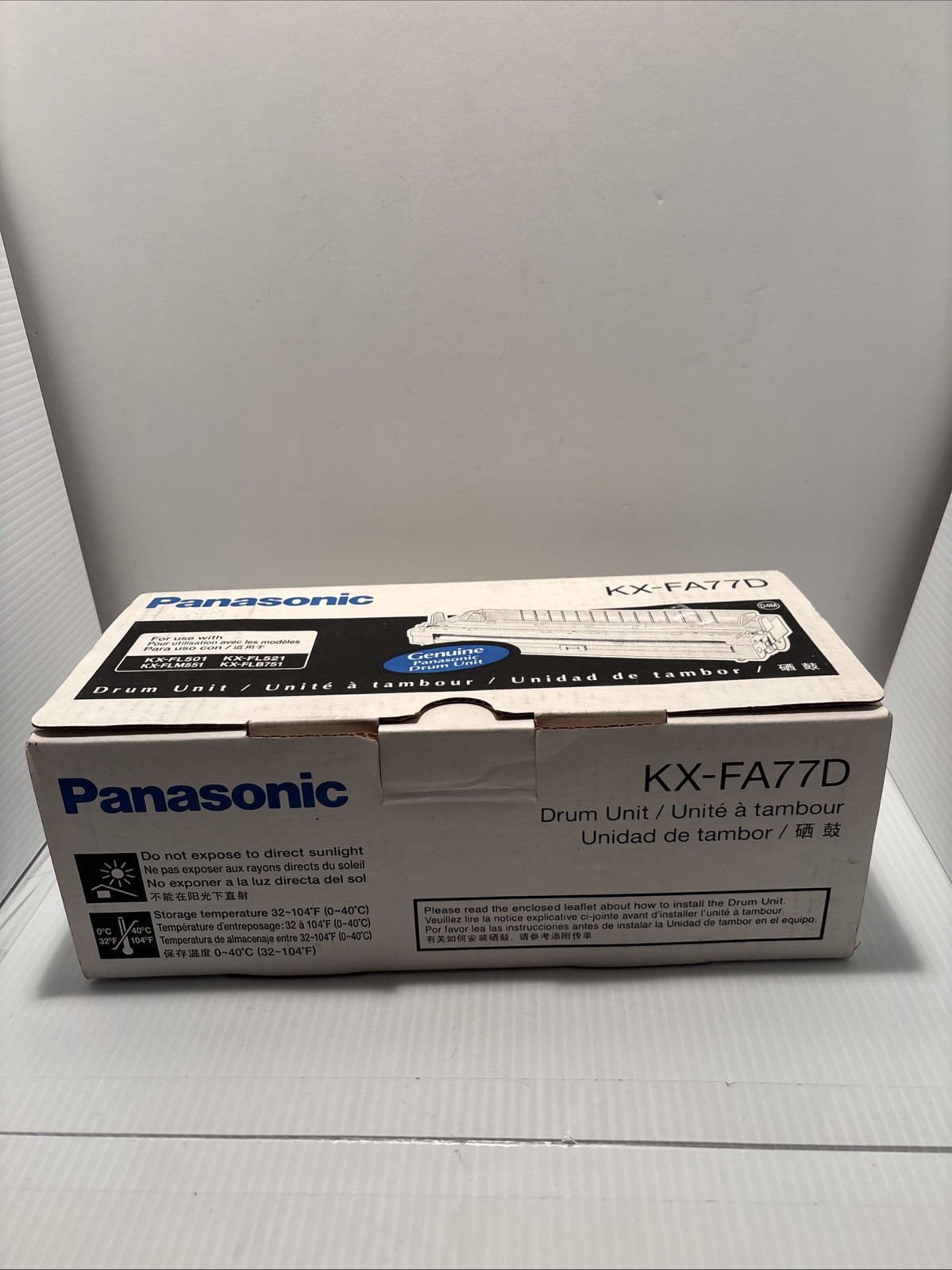 NEW  Genuine PANASONIC  KX-FA77D Drum Unit (b99)