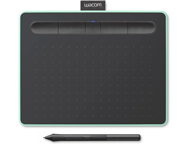 Wacom Intuos Wireless Graphic Tablet, SMALL ‎CTL4100WLE0  Pistachio, OPENBOX