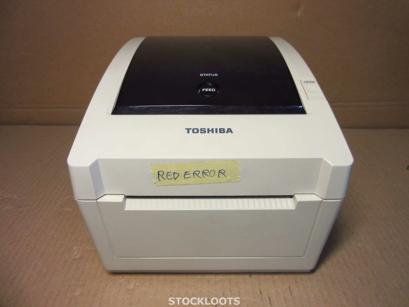 Toshiba TEC B-EV4D Thermal Label Printer LAN 104mm B-EV4D-GS14-QM-R - RED ERROR