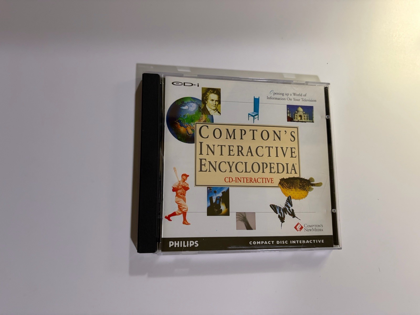 Philips Compton's Interactive Encyclopedia CD-Interactive Complete w Manual mint