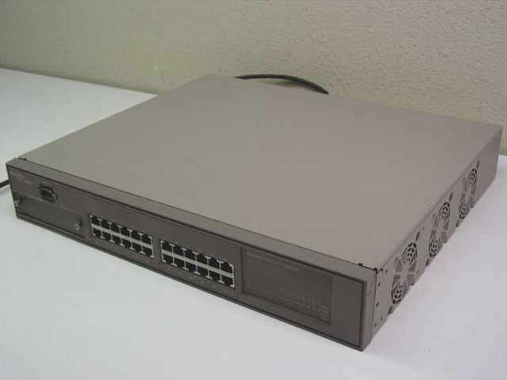 Nortel Networks Baystack 350-24T Switch 10/100 24-Port Incl: 400-4FX MDA Modules