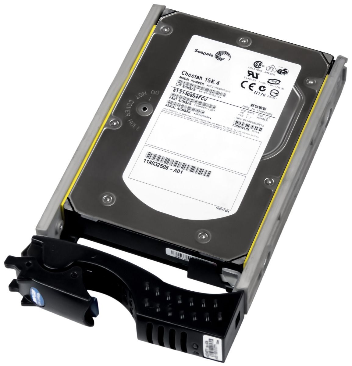 HARD DRIVE EMC 118032508-A01 ST3146854FCV 146GB 15K 8MB FC 3.5''