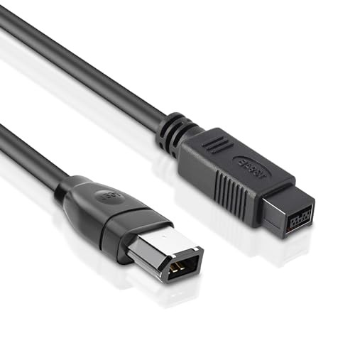 9 pin to 6 pin High Speed Firewire Cable iLink DV Cable Firewire 800 to 400 IEEE