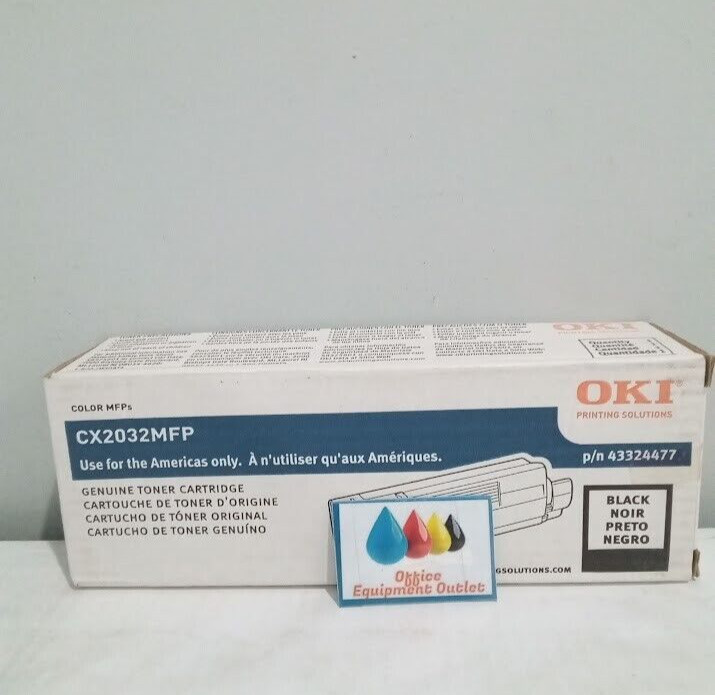 Oki 43324477 Black Toner Cartridge
