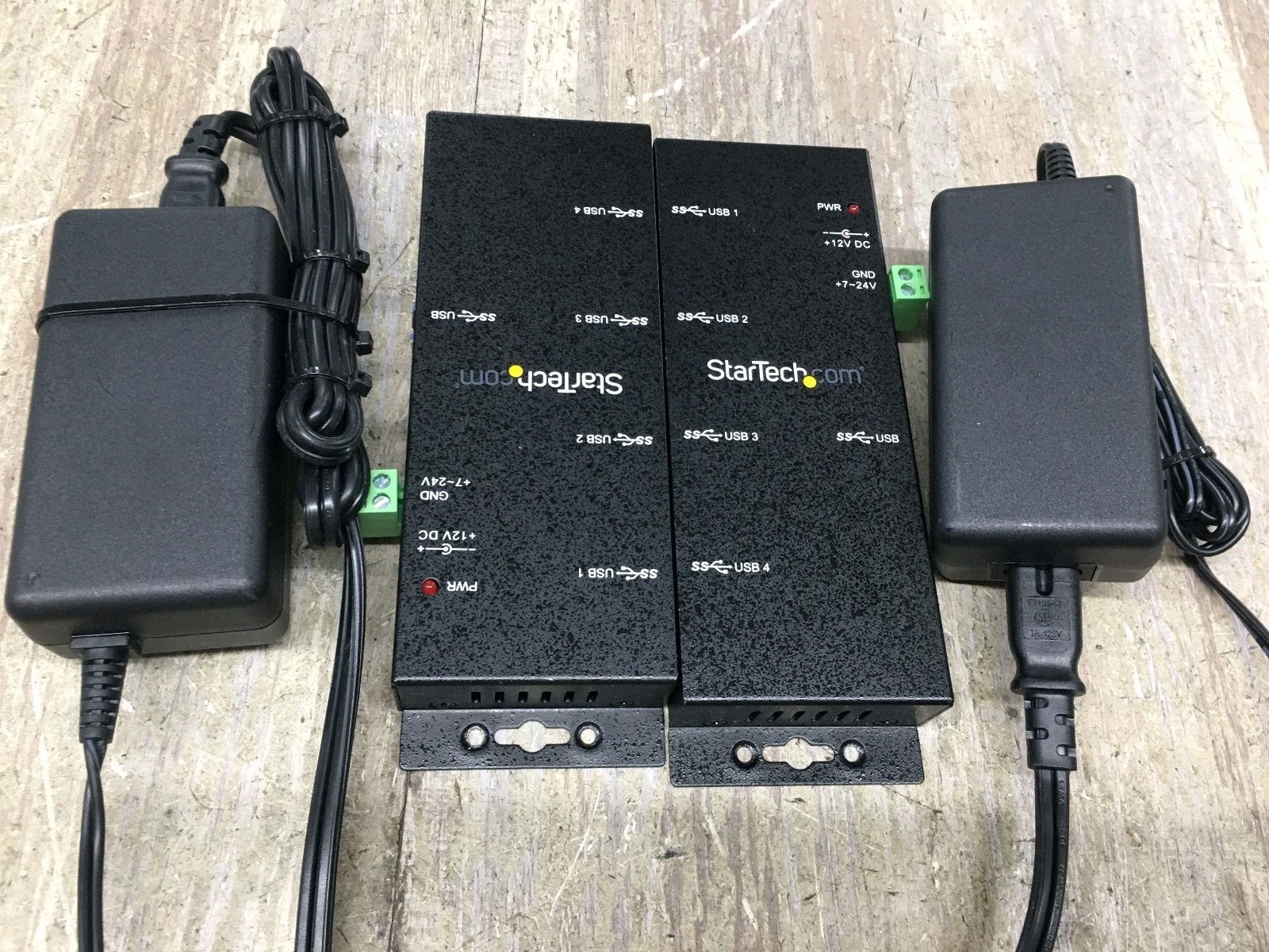 StarTech 4-Port Industrial USB 3.0 Hub with ESD Protection ST4300USBM