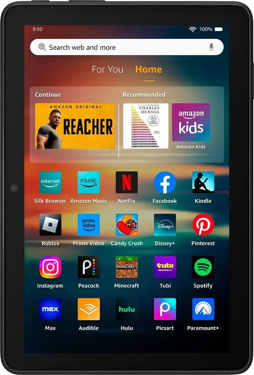 NEW SEALED Amazon Fire HD 8 tablet Latest MODEL HD Display 64GB - BLACK
