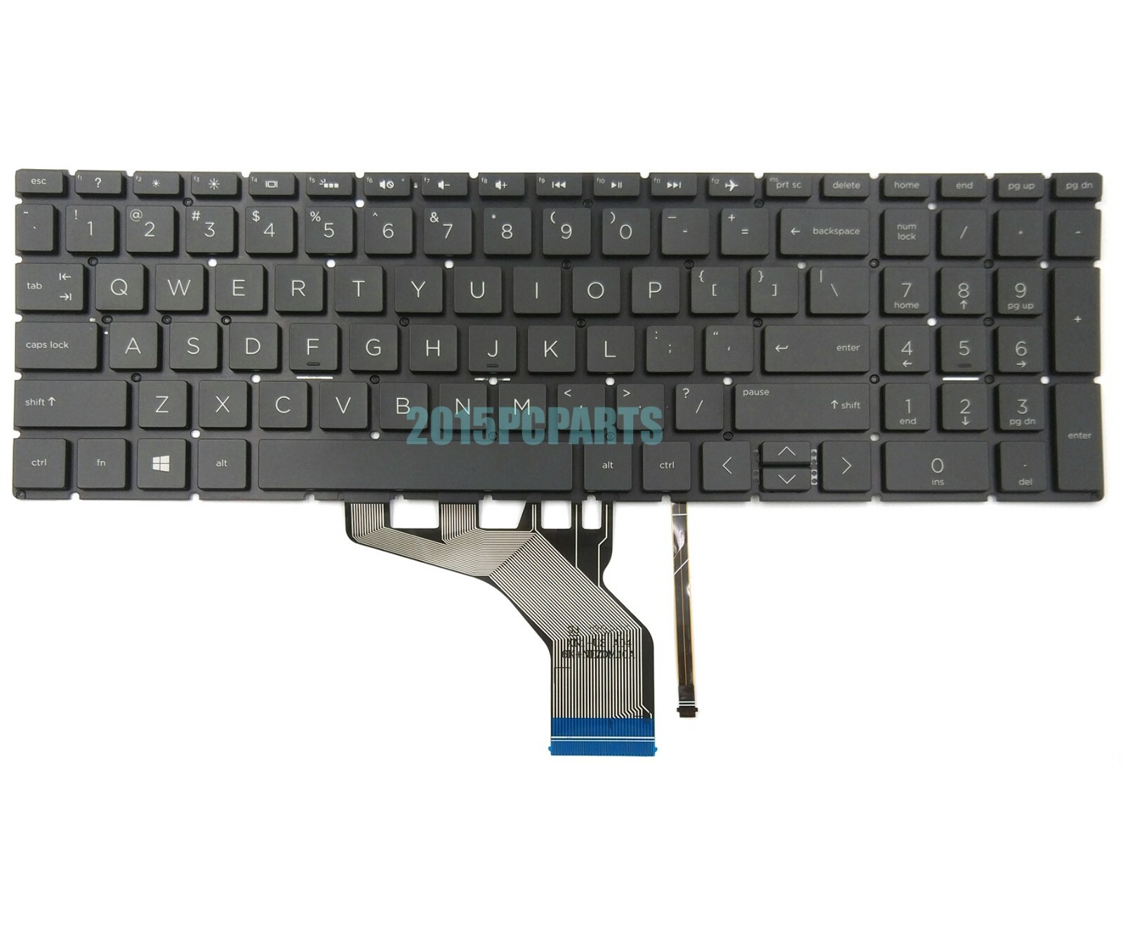 New for HP 15-DW0037WM 15-DW0081WM 15-DW0083WM 15-DW1024WM Keyboard Backlit US