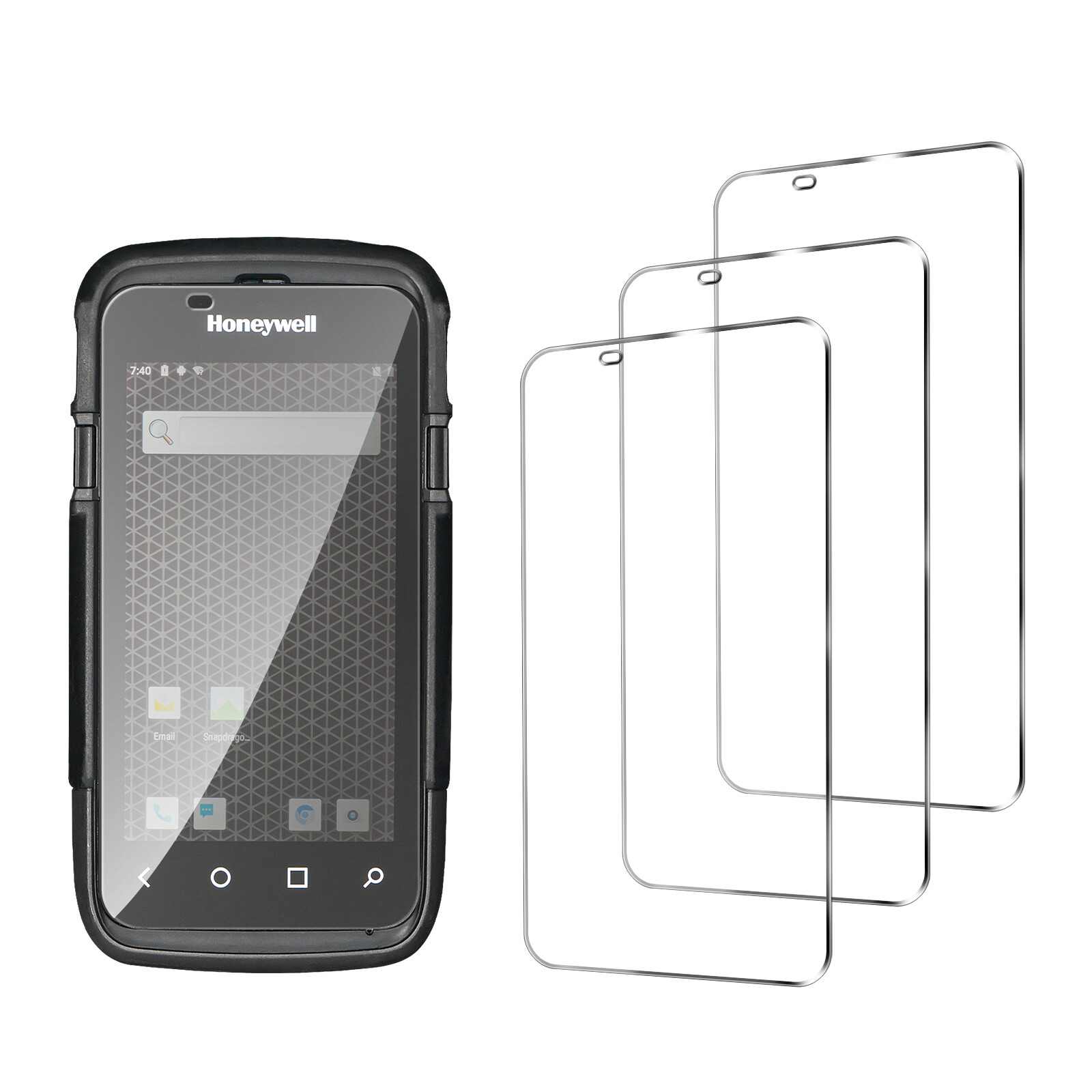 5PCS Tempered Glass Screen Protector For Honeywell Dolphin CT60 lots