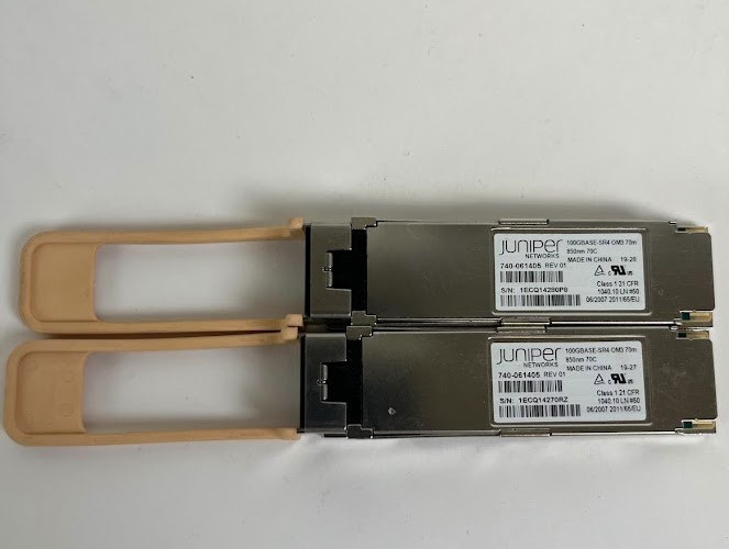 Juniper 740-061405 JNP-QSFP-100G-SR4 100G Transceiver Module 