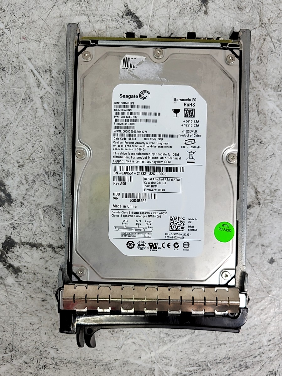 Seagate ST3750640NS 9BL148-037 Hard Drive 3.5" SATA 750GB