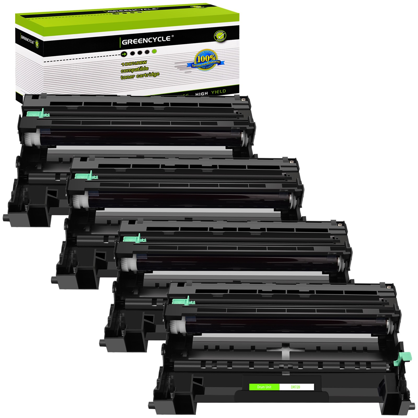 4× DR720 DR-720 Drum Unit fit for Brother HL-5440d HL-5450dn HL-5470dw HL-6180dw