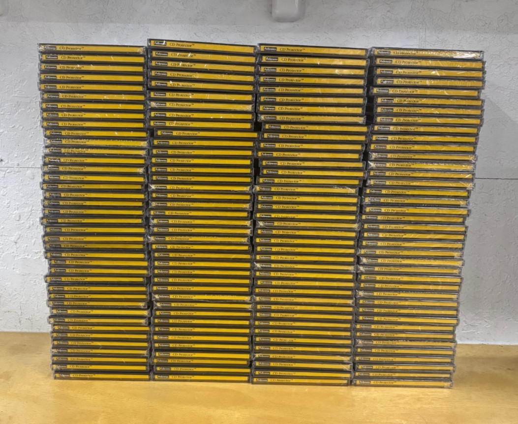 156 Cases of Fellowes CD Protector Damage Resistant Film  (780 Total Films)