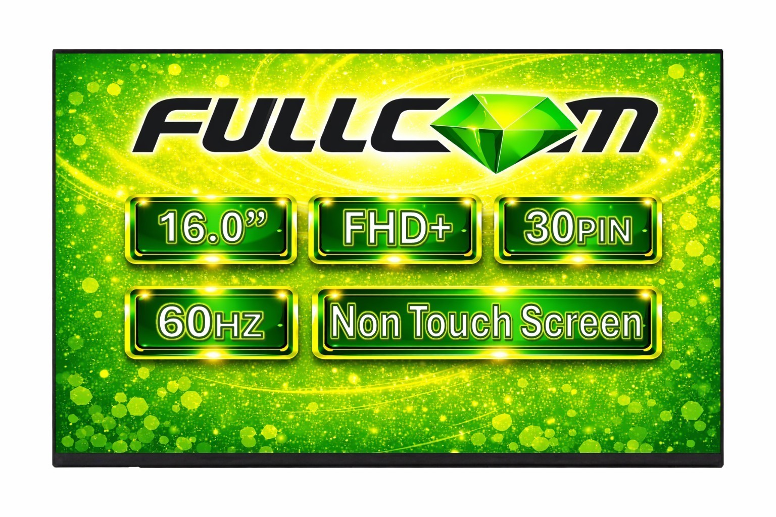 (Non Touch) 16.0 Inch IPS (No Brackets) B160UAN03.1 WUXGA 1920x1200 30 Pin Matte