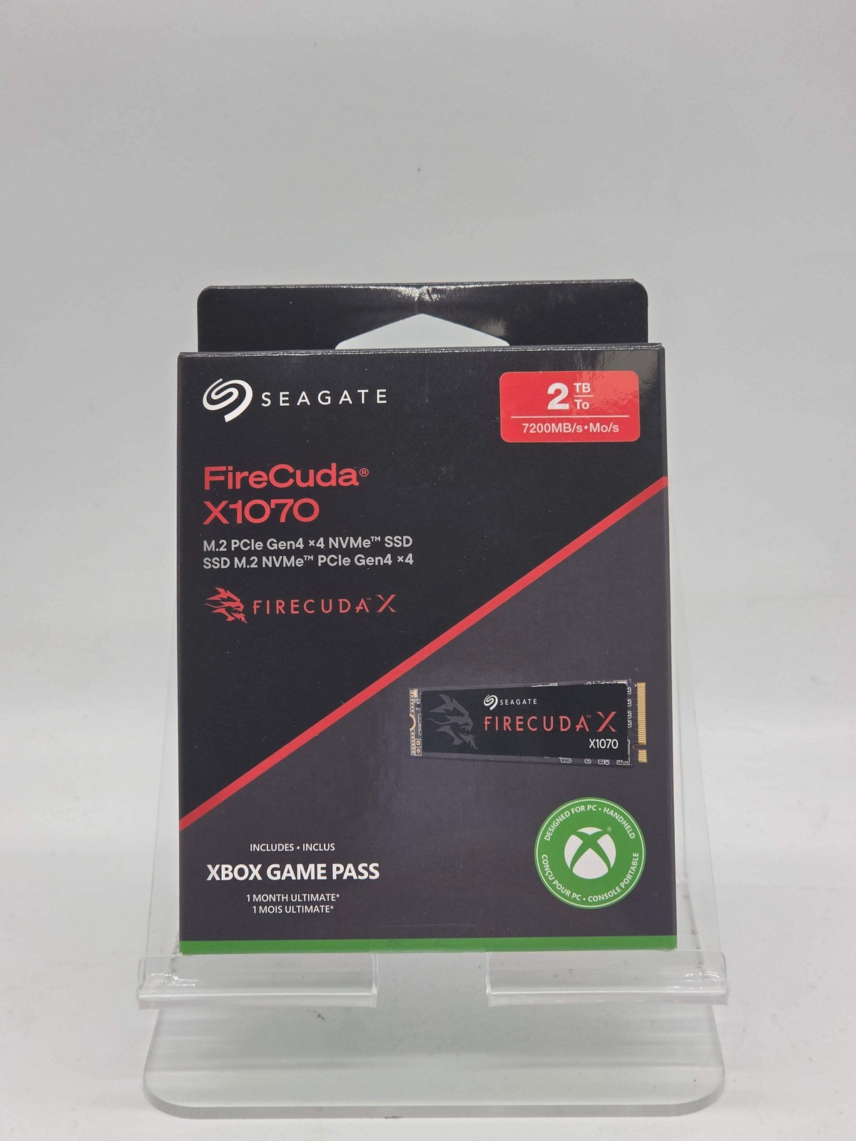Seagate FireCuda X1070 2TB NVMe SSD M.2 PCIe Gen 4x4 Storage Drive