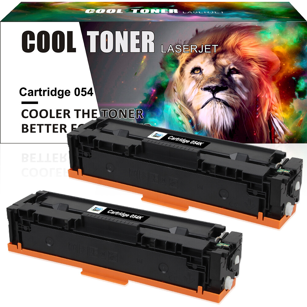 2PK CRG-054 Toner Cartridge for Canon 054 Black Imageclass MF641cw MF641cdw
