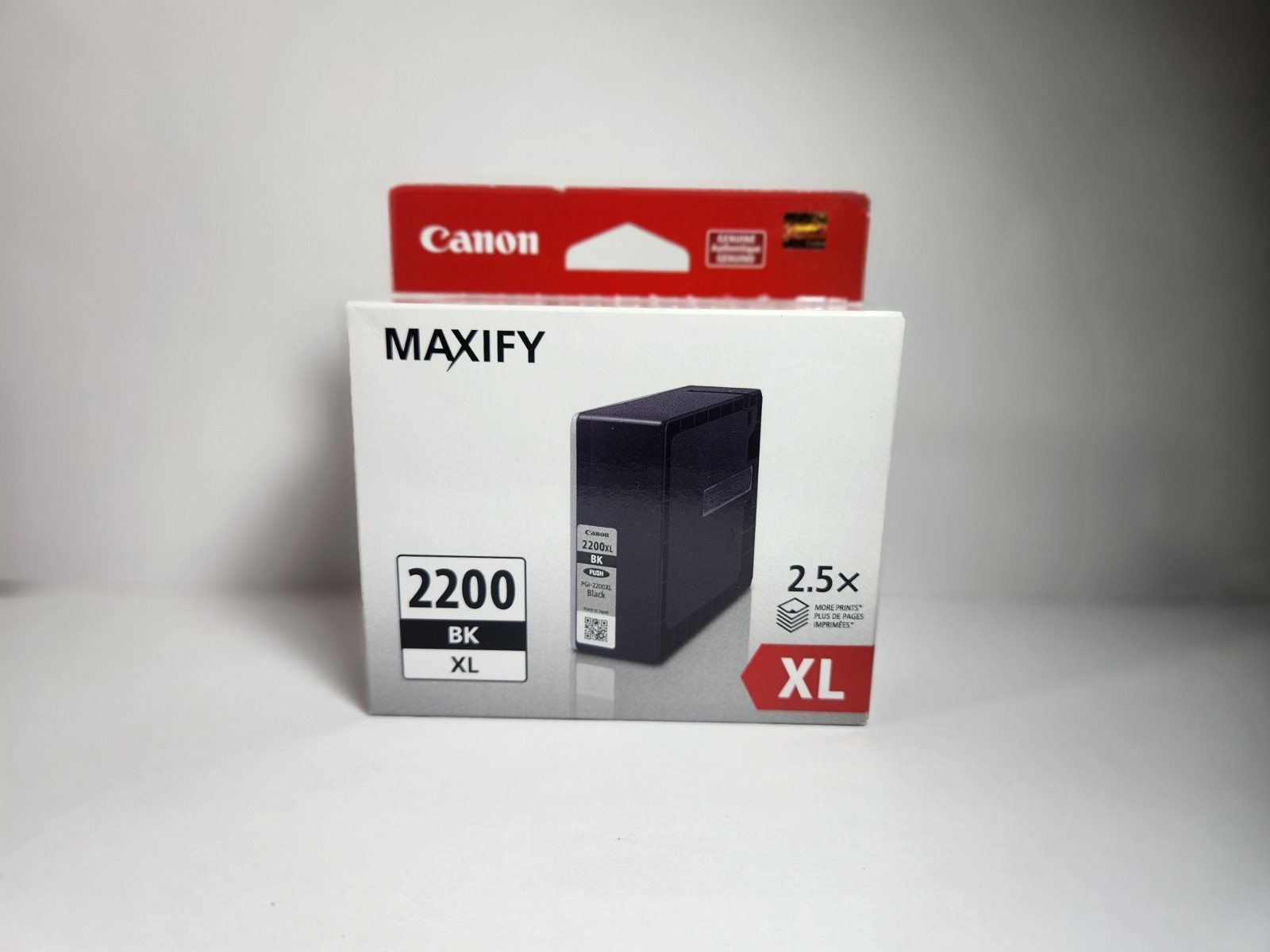 Genuine Canon Maxify PGI-2200 XL BLACK ink Tank Brand New