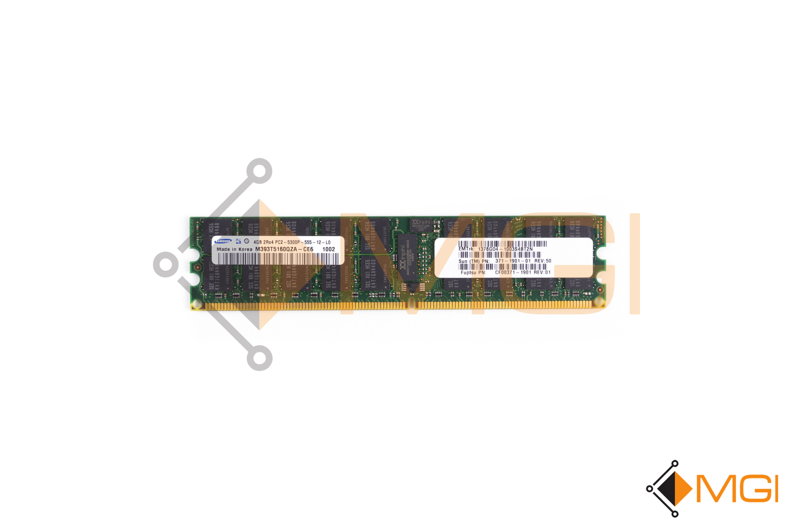 SAMSUNG M393T5160QZA-CE6 4GB DDR2 5300P 2rX4 SERVER MEMORY IBM 41Y2851 41Y2768