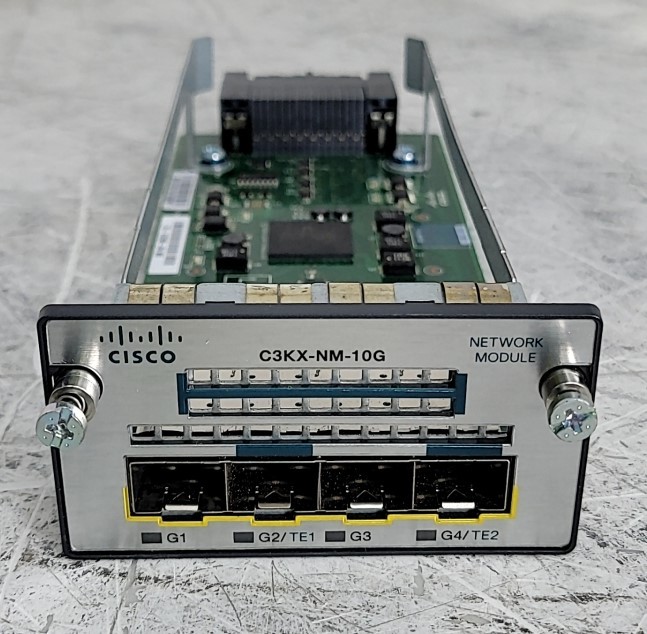 Cisco C3KX-NM-10G 73-12299-04 B0 Network Module