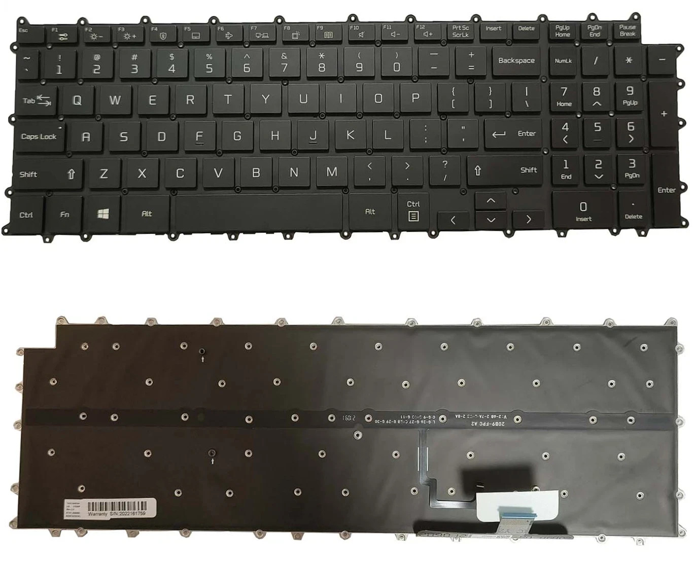 Keyboard For LG 17Z90P 17Z90P-G 17Z90P-K 17Z90P English US backlit black Laptop
