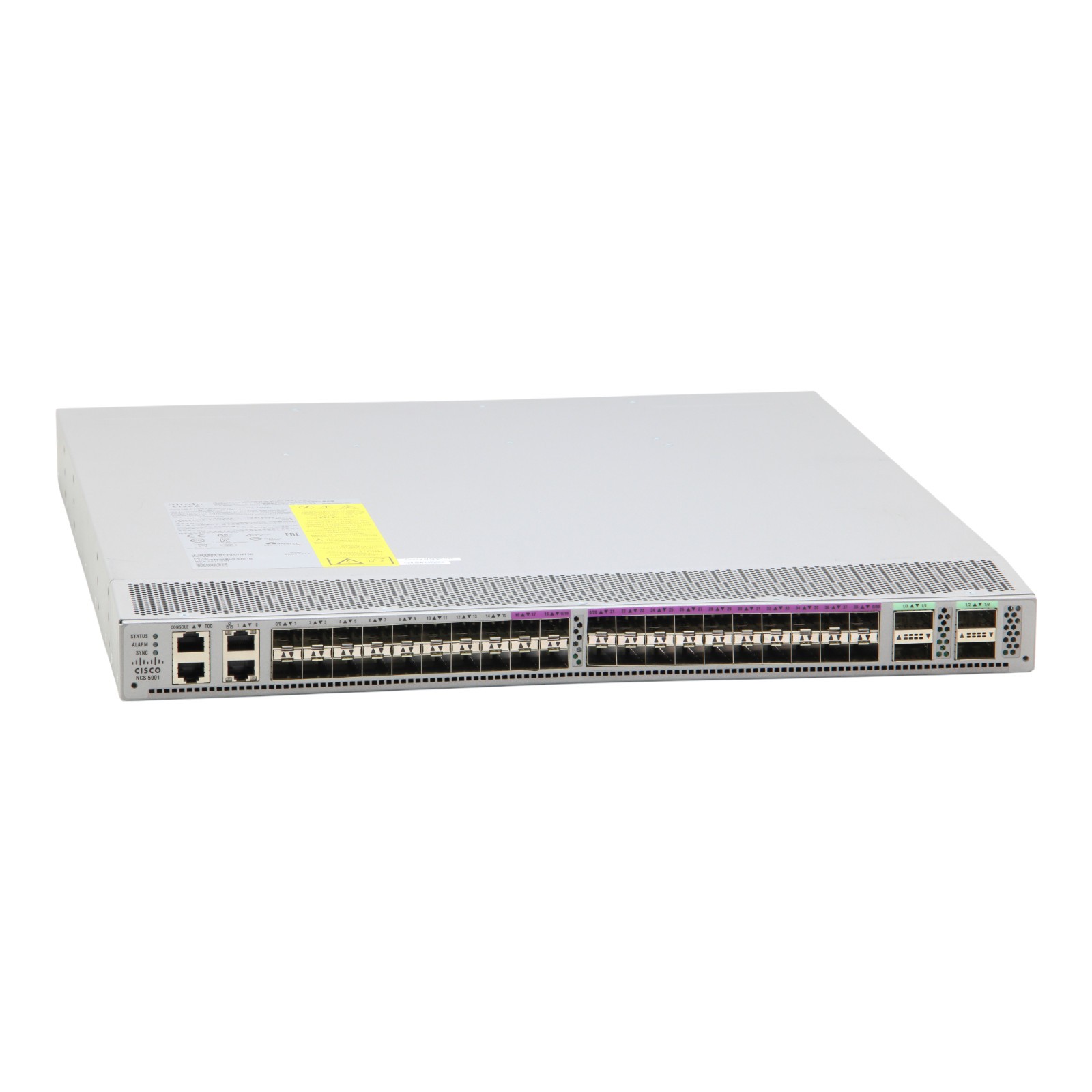 Cisco NCS-5001 68-5786-02 40-Port 10Gbe SFP+ 4x 100GbE QSFP28 Router without OS