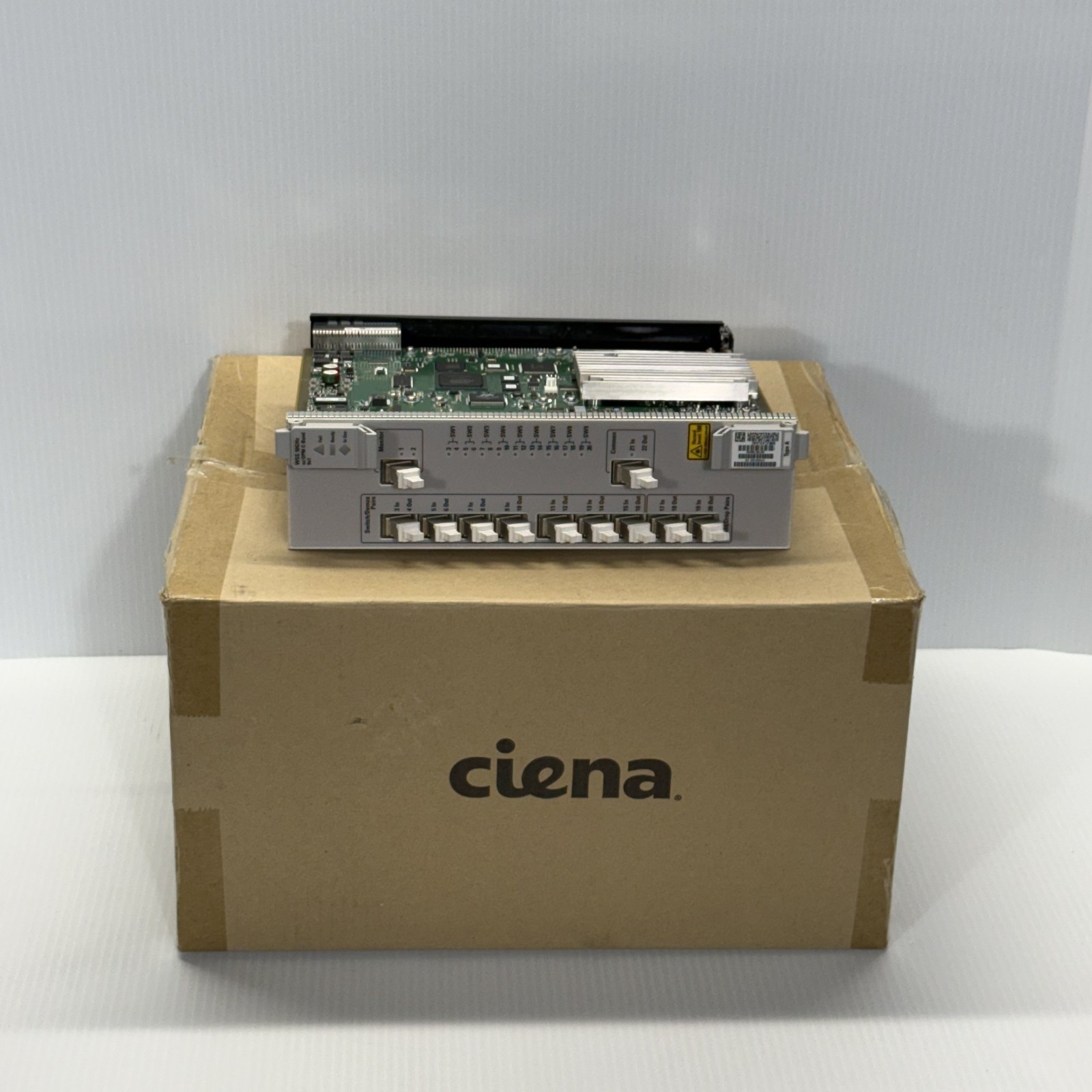Ciena NTK553FAE5 Type A WSS 50GHz w/ OPM C-Band 9x1 6500 Module Open Box