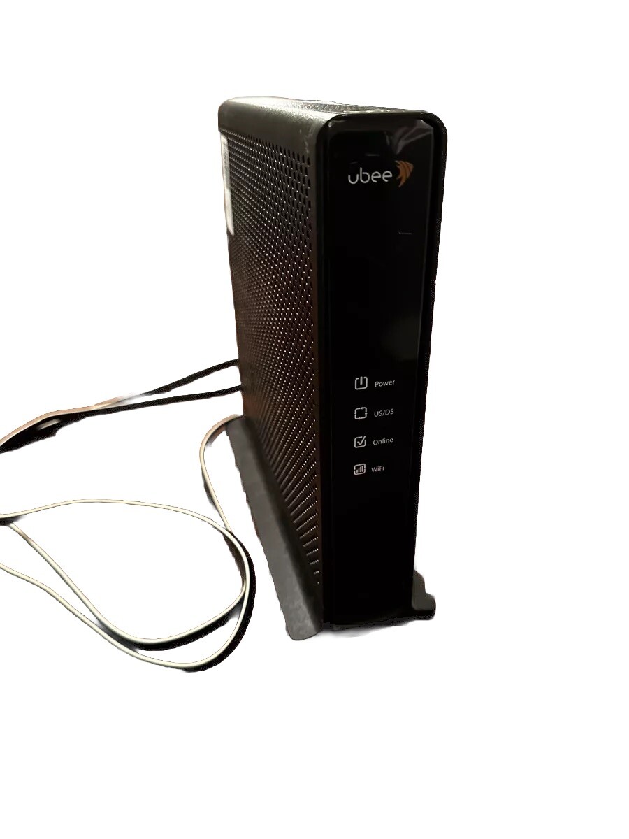 UBEE DDW365 DOCSIS Wireless 3.0 Cable Modem Router Gateway Tested Turns On